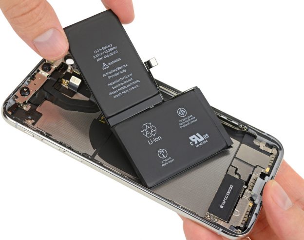 iPhone X Batterie Forme L