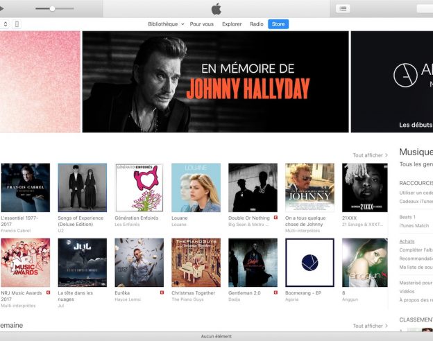 iTunes Store Musique