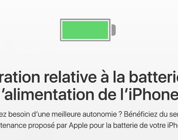Reparation Batterie iPhone
