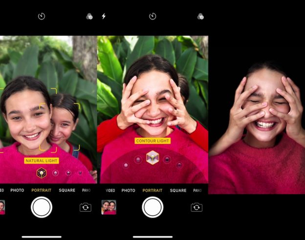 Selfie Mode Portrait iPhone X