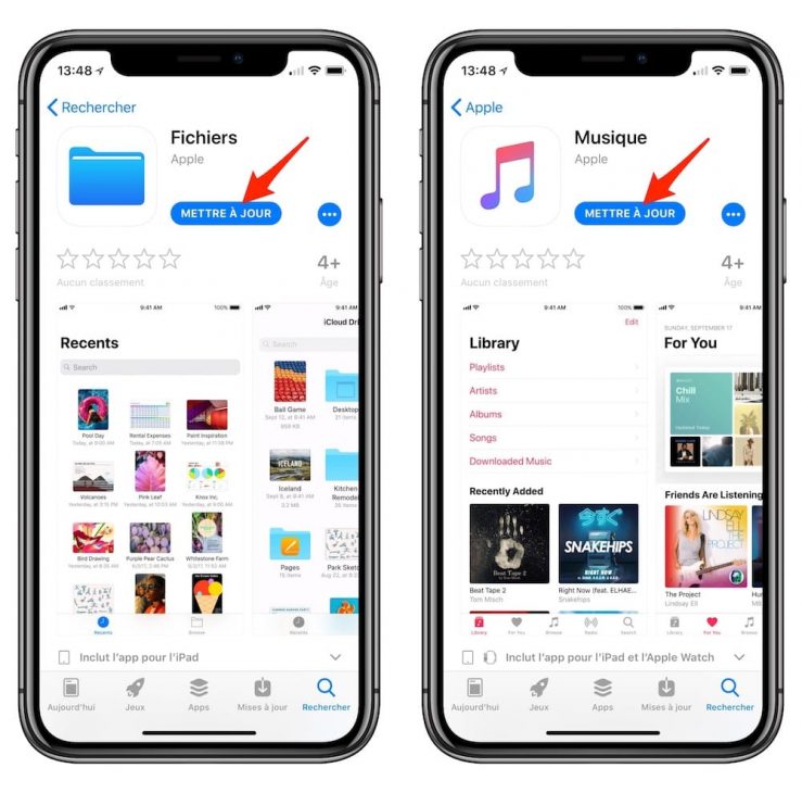 Impossible De Télécharger Le Fichier Pour Le Moment Iphone iOS 11.3 : possibilité de mettre à jour les applications d'Apple sur l