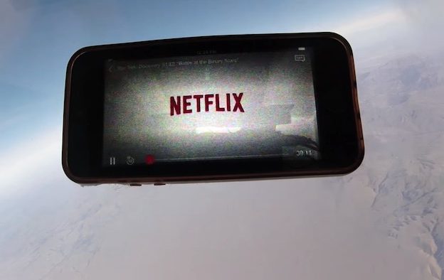 Netflix iPhone Espace