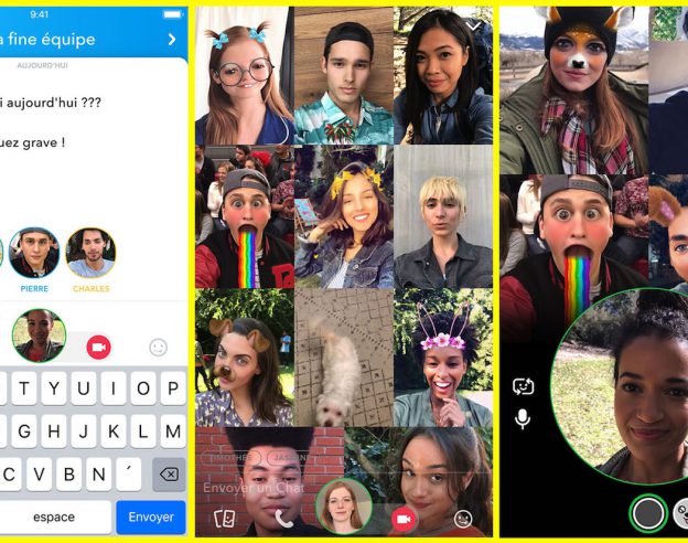 Snapchat Appel Video Groupe 16 Personnes