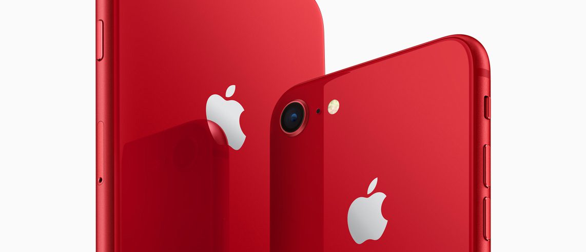 iPhone 8 Plus Avant Arriere RED Rouge Officiel 2