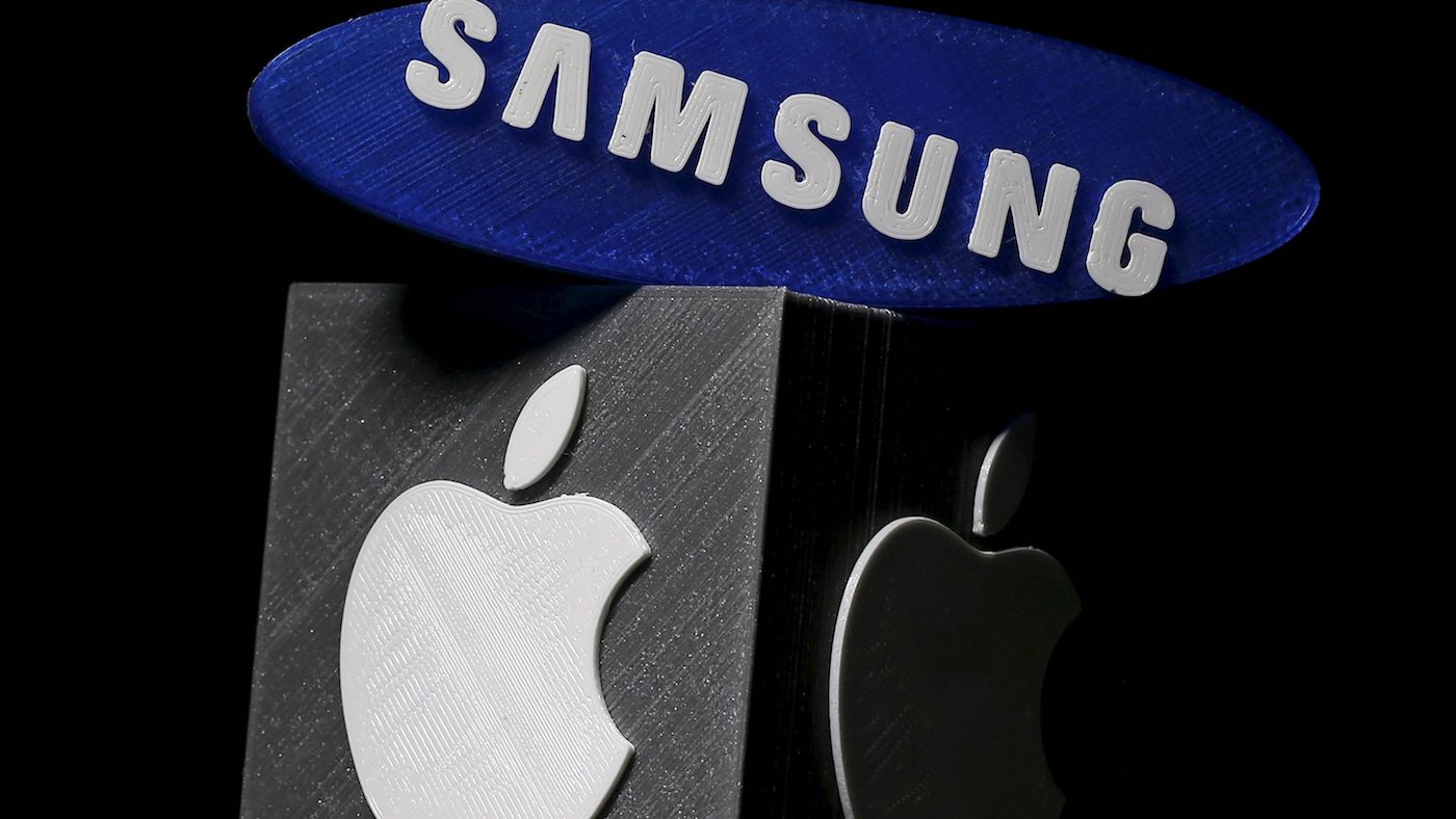 Apple Samsung Logos