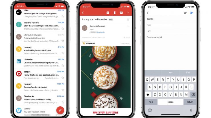 Gmail sur iOS ajoute un bouton "Mettre en attente" et la possibilité d
