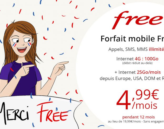 Promo Forfait Free Mobile Mai 2018
