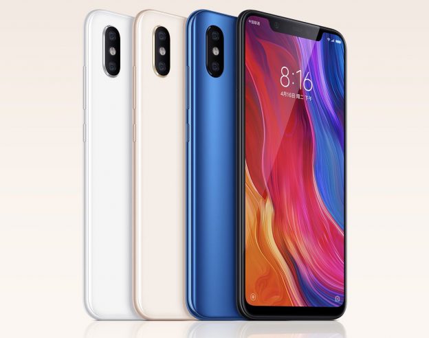 Xiaomi Mi 8 Avant Arriere Officiel