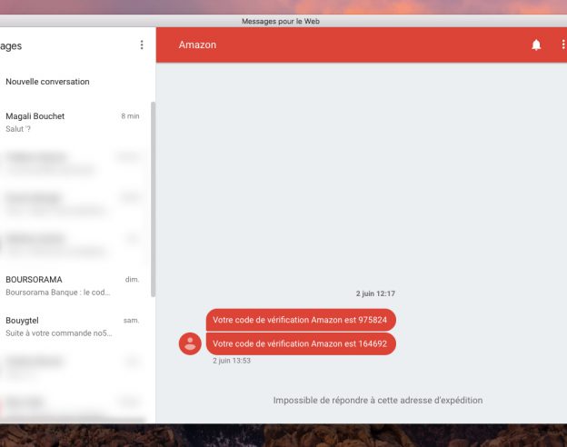application-android-messages-macos non officielle