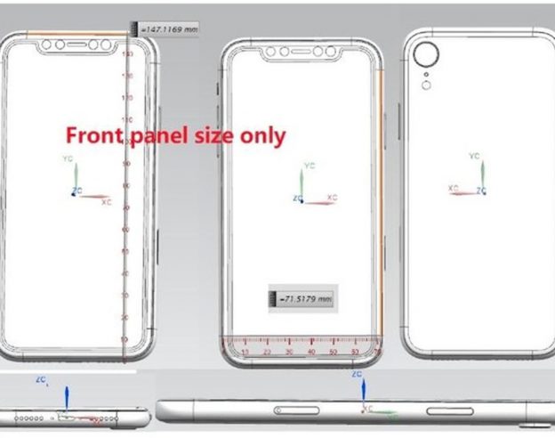 iPhone X LCD Schemas