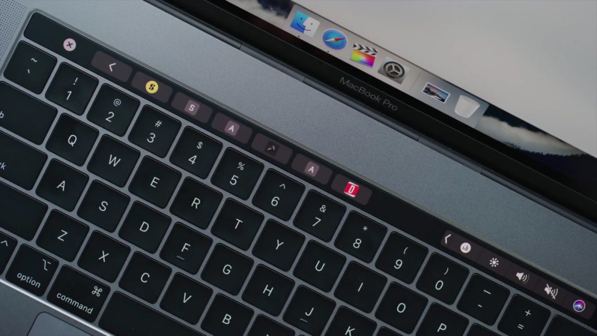 MacBook Pro 2018 Clavier Touch Bar