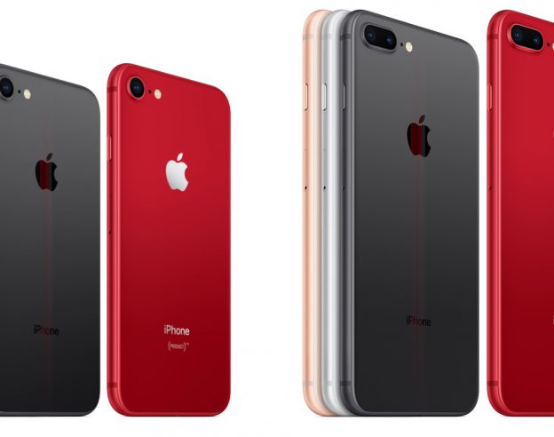 iPhone 8 vs iPhone 8 Plus Or Argent Gris Rouge