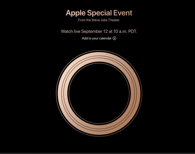 Apple Keynote 12 Septembre 2018