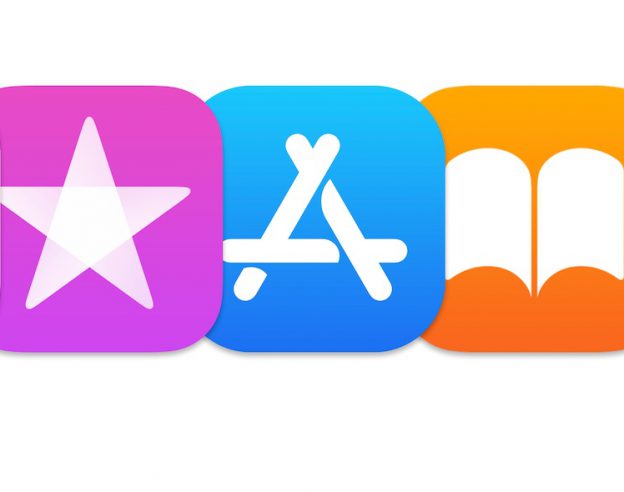 Icones Apple Msuic iTunes Store App Store iBooks Store Mac App Store