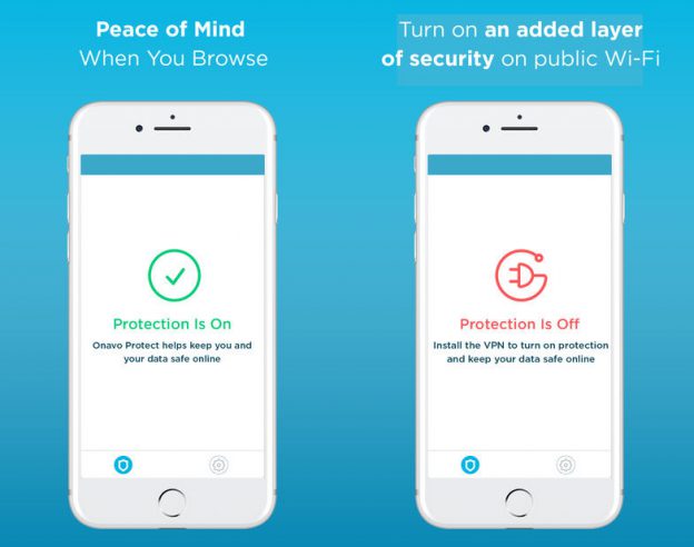 Onavo Protect Application iPhone