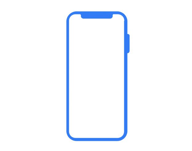 iOS 12 Beta 5 Icone iPhone 2018 6.5 Pouces