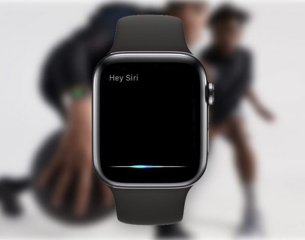 hey Siri animation Apple Watch S4