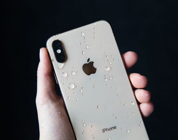 iPhone XS Arriere Mouille