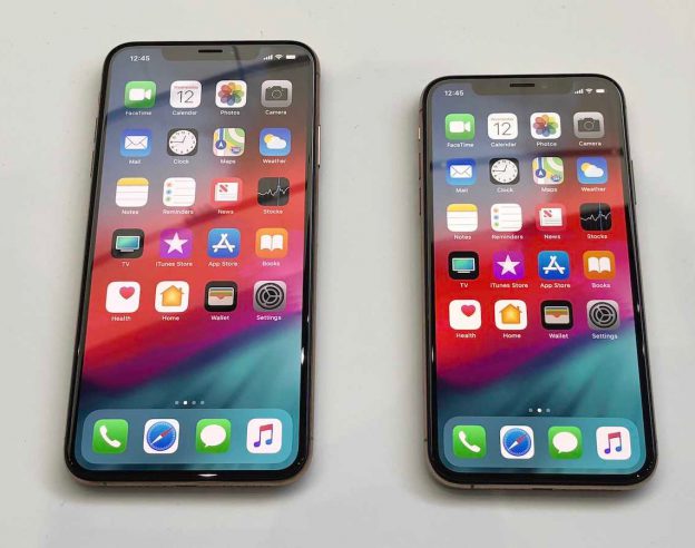 iPhone XS Max vs iPhone XS Avant Ecran
