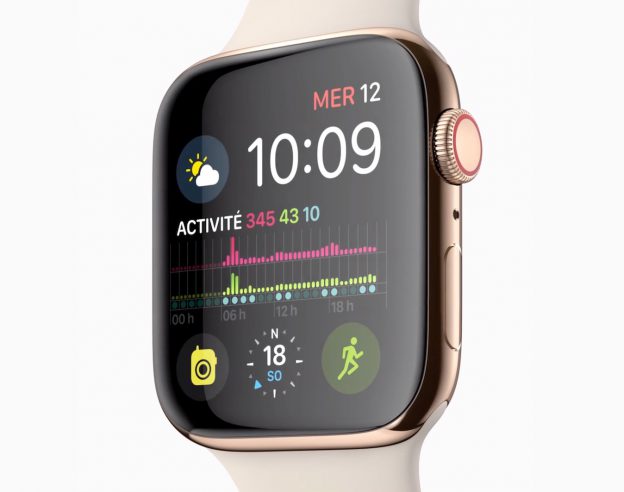 Apple Watch Series 4 Cadran Infographe Modulaire