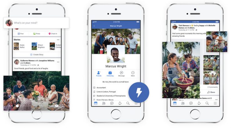 Facebook teste Facebook Lite, une version allégée de son application