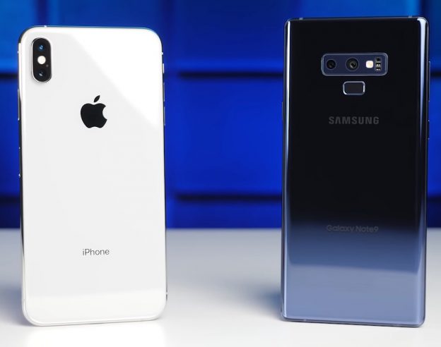 iPhone XS Max vs Galaxy Note 9