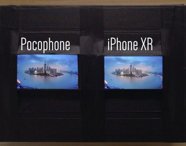 iphone XR vs pocophone