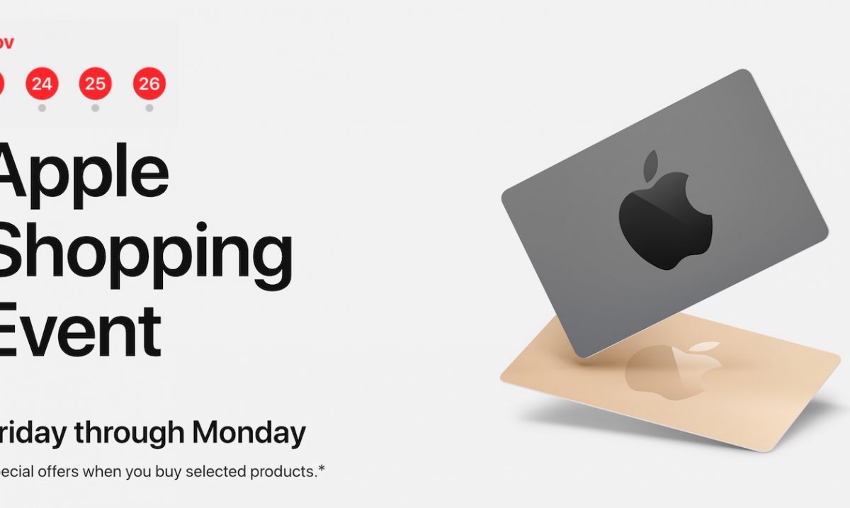 Black Friday d'Apple pas de réductions, que des cartes cadeaux