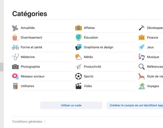 Mac App Store Mojave Categories