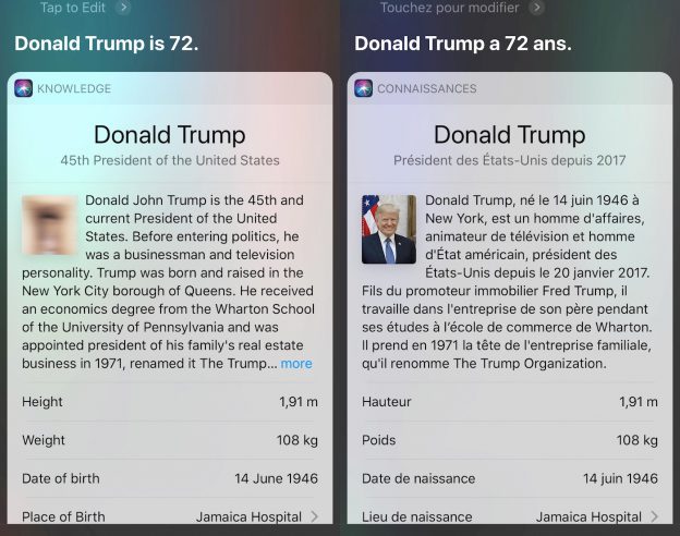 Siri Penis Donald Trump