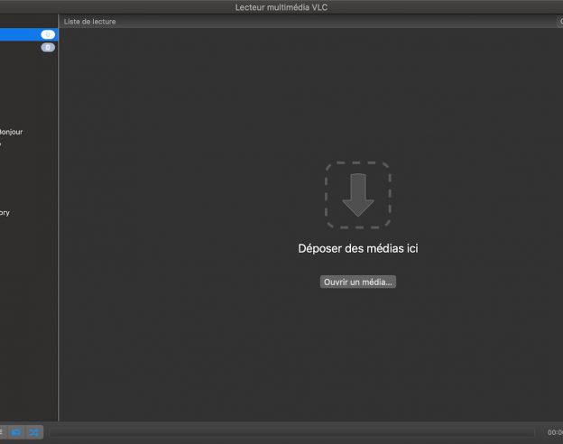 VLC 3.0.5 Mode Sombre Mac