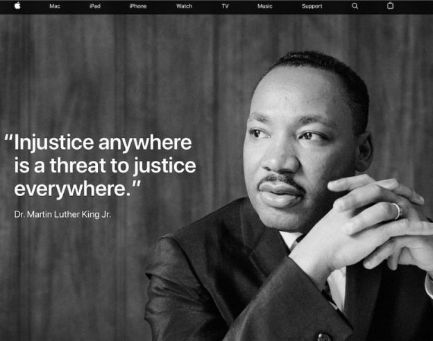 Site Apple Martin Luther King