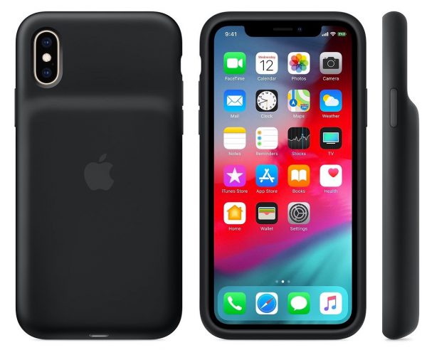 Smart Battery Case iPhone XS Noire Officielle