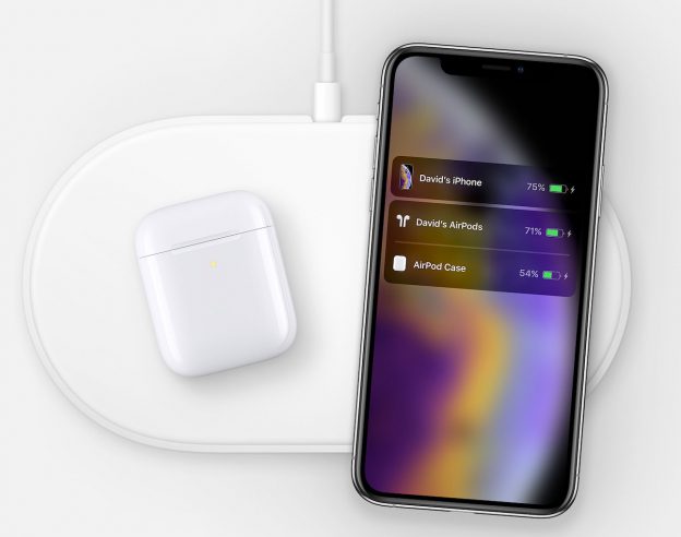 AirPower iPhone XS et AirPods