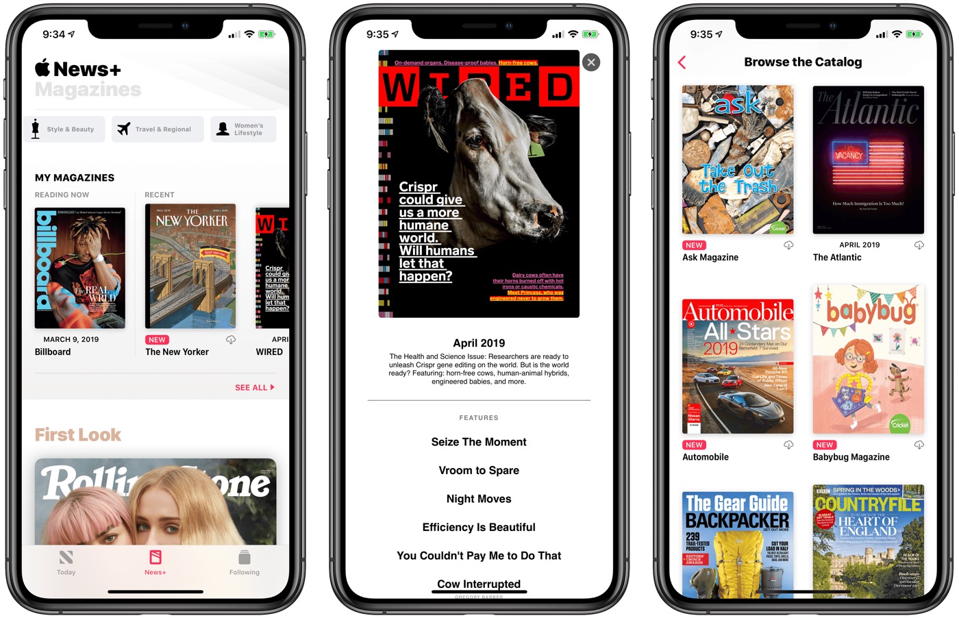 Apple News+ : Apple va commencer à facturer l'abonnement aux premiers ...