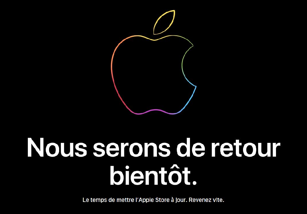 Apple Store fermé