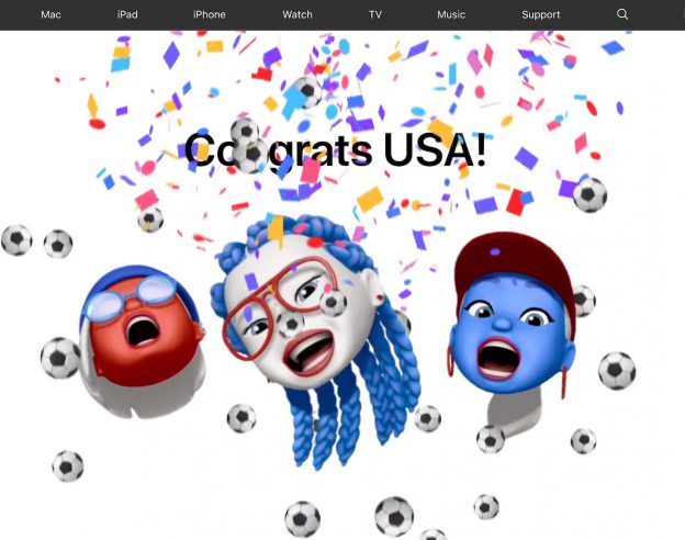 Apple.com Celebre Victoire USA Coupe Monde Feminine 2019