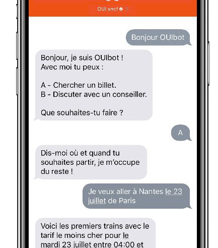 Oui.SNCF iMessage Business
