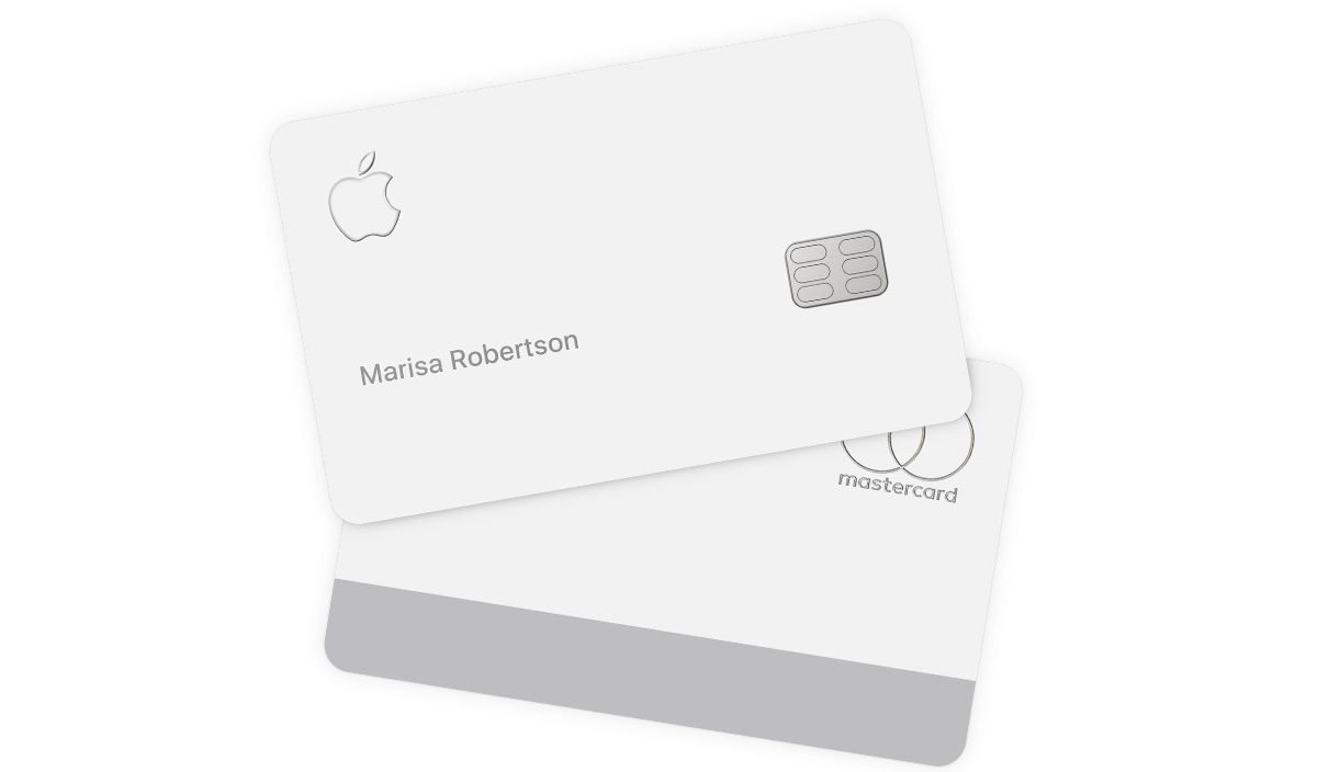 Apple Card Avant Arriere