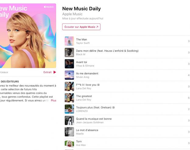 Apple Music Playlist New Music Daily