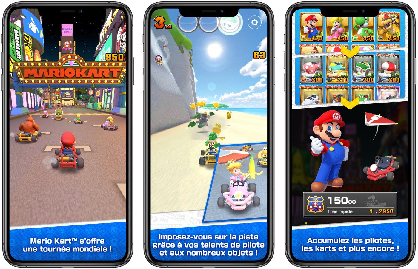 Mario Kart Tour disponible sur iOS et Android le 25 septembre