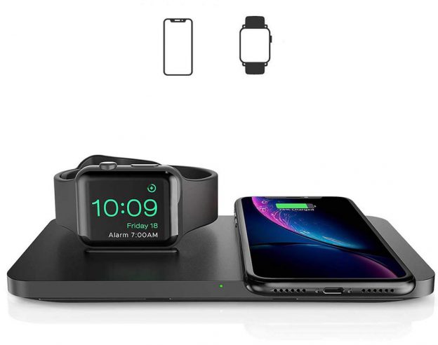 station charge en induction Apple watch iPhone airpods