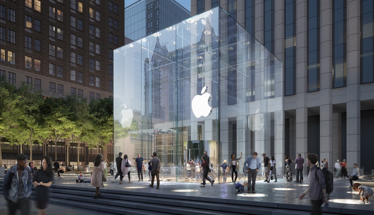 Apple Store 5e Avenue New York Cube Renovation