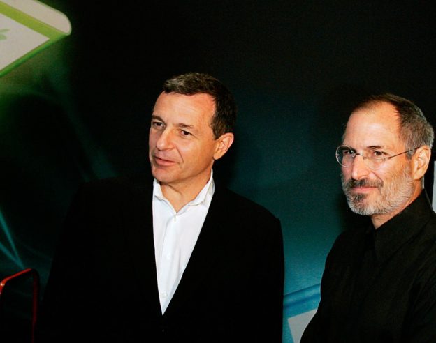 Bob Iger et Steve Jobs