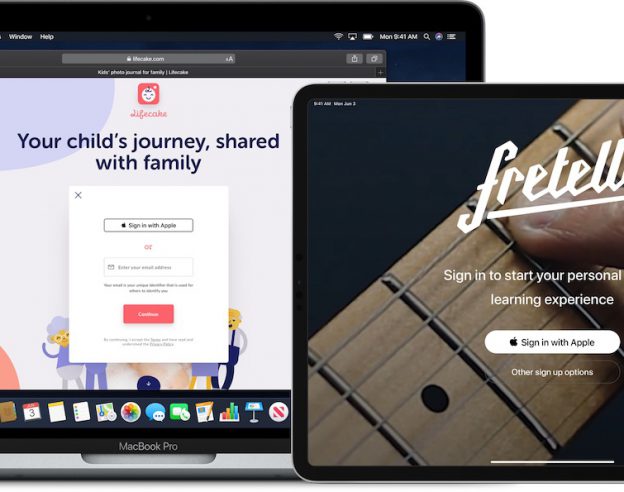 Se Connecter avec Apple MacBook Pro iPad iPhone Apple Watch