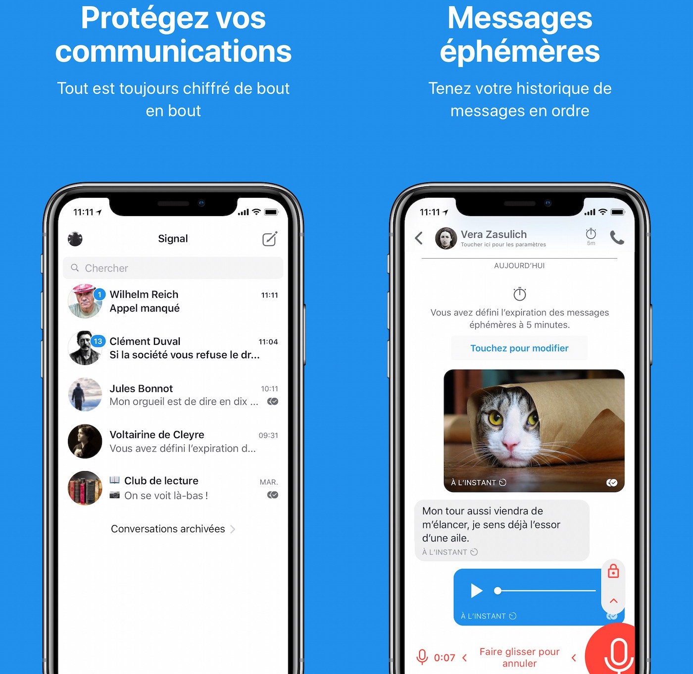 signal messenger app ios