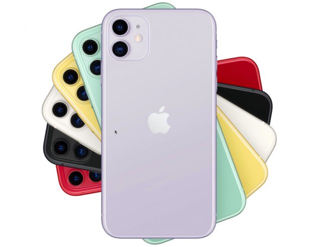 iPhone 11 Arriere Coloris Officiel