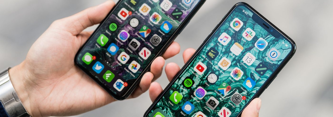 iPhone 11 Pro vs iPhone 11 Pro Max Prise en Avant Avant