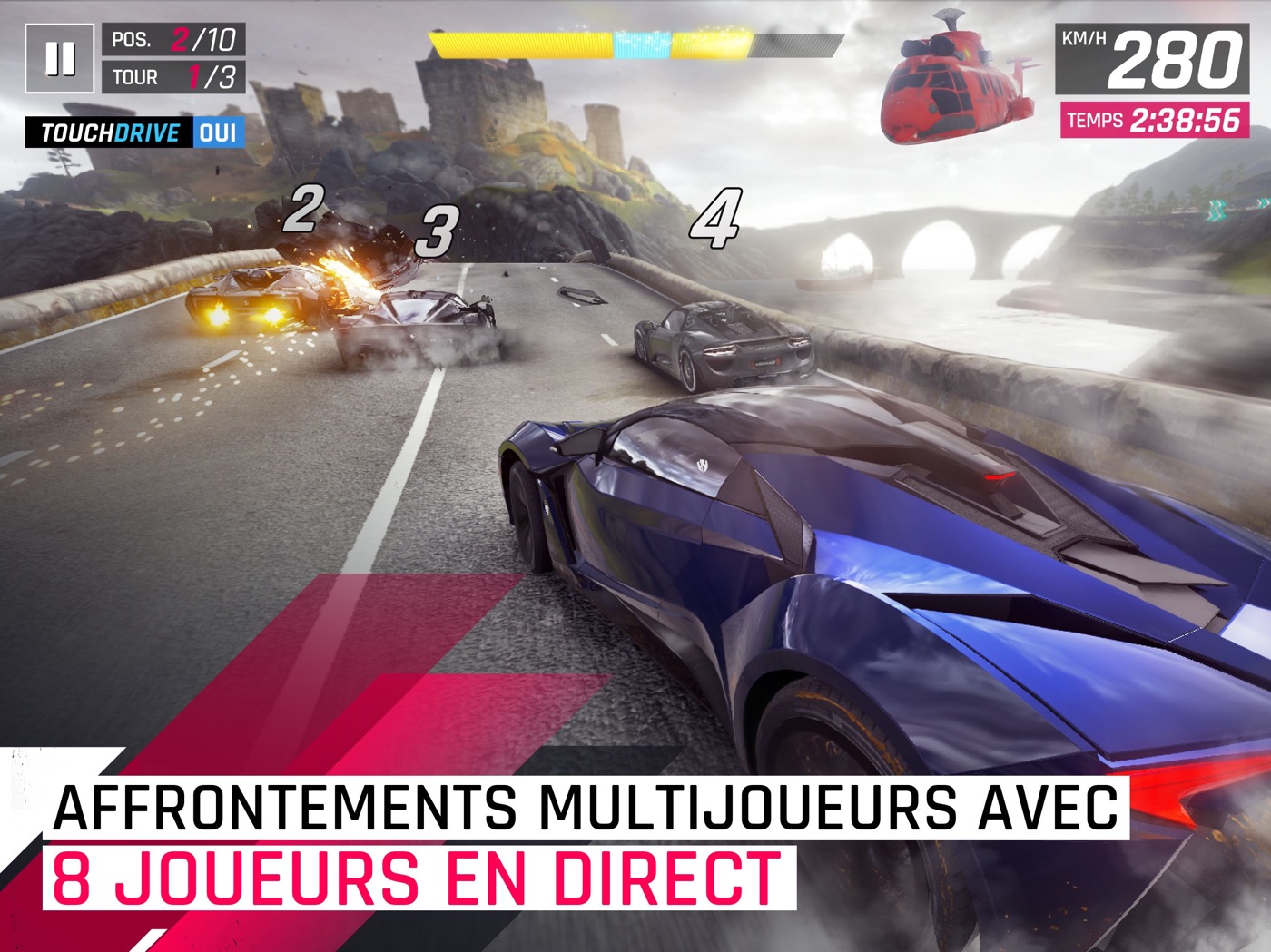 Catalyst le jeu Asphalt 9 est toujours prévu pour macOS