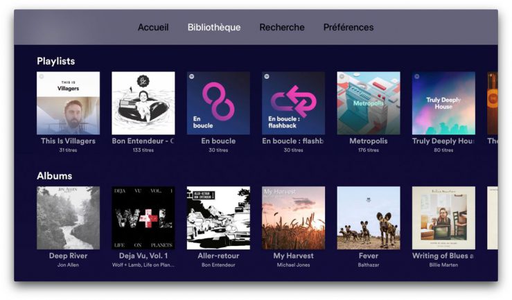 Установка spotify на apple tv